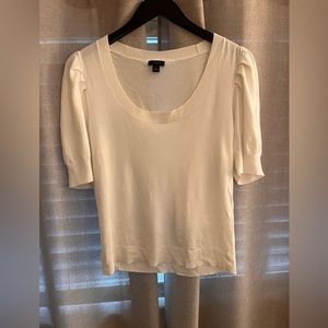 Ann Taylor 3/4 length sleeve light sweater shirt